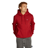 Felpa Uomo Tommy Jeans French Terry Rosso | NonSoloSport