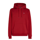 Felpa Uomo Tommy Jeans French Terry Rosso | NonSoloSport