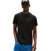 T-Shirt Uomo Tommy Jeans Slim Fit Nero | NonSoloSport