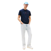 T-Shirt Uomo Tommy Jeans Flag Blu | NonSoloSport