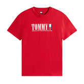 T-Shirt Uomo Tommy Jeans Logo Rosso | NonSoloSport