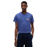 T-Shirt Uomo Tommy Jeans Logo Signature Blu | NonSoloSport