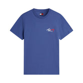 T-Shirt Uomo Tommy Jeans Logo Signature Blu | NonSoloSport