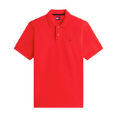 Polo Uomo Tommy Jeans Flag Rosso | NonSoloSport