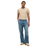 Pantalone Uomo Tommy Jeans Denim Theo Baggy Lino Sailing Blu | NonSoloSport