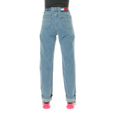 Tommy Jeans Pantalone Jeans Julie Straight L32 Donna Blu | NonSoloSport