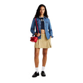 Camicia Donna Tommy Jeans Western Blu | NonSoloSport