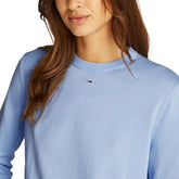 Maglione Donna Tommy Jeans Essentials Azzurro | NonSoloSport