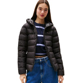 Piumino Donna Tommy Jeans Slim Nero | NonSoloSport