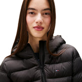 Piumino Donna Tommy Jeans Slim Nero | NonSoloSport