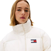 Piumino Donna Tommy Jeans Alaska Bianco | NonSoloSport