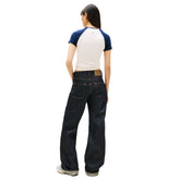 T-Shirt Donna Tommy Jeans Graphic Bianco Blu | NonSoloSport