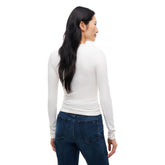 Maglia Donna Tommy Jeans Crest Bianco | NonSoloSport