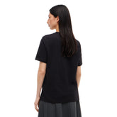 T-Shirt Donna Tommy Jeans Flag Bling Nero | NonSoloSport