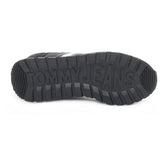 Tommy Jeans Retro Mix Runner Uomo Nero Bianco | NonSoloSport