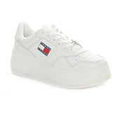 Tommy Jeans Retro Basket Flat Donna Bianco | NonSoloSport