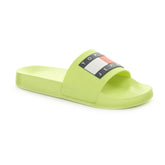 Tommy Jeans Flag Pool Sld Essential Donna Giallo Fluo | NonSoloSport