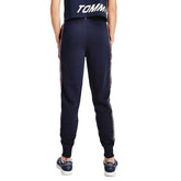 Tommy Hilfiger Pantalone Regular Tape Donna Blu | NonSoloSport