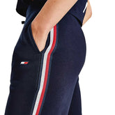 Tommy Hilfiger Pantalone Regular Tape Donna Blu | NonSoloSport
