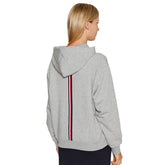 Tommy Jeans Felpa Tape Relaxed Donna Grigio | NonSoloSport