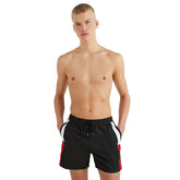 Tommy Jeans Costume Boxer Side Flag Uomo Nero | NonSoloSport