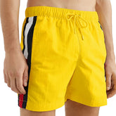 Tommy Jeans Costume Boxer Side Flag Uomo Giallo | NonSoloSport