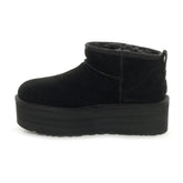 Boots Donna Ugg Classic Ultra Mini Platform Nero | NonSoloSport