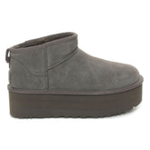 Boots Donna Ugg Classic Ultra Mini Platform Grigio | NonSoloSport