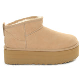 Boots Donna Ugg Classic Ultra Mini Platform Beige | NonSoloSport