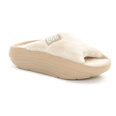 Ciabatta Donna Ugg Foam Uggplush Slide Bianco | NonSoloSport