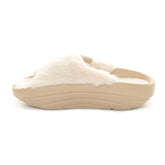 Ciabatta Donna Ugg Foam Uggplush Slide Bianco | NonSoloSport