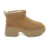 Stivali Donna Ugg Classic Ultra Mini New Heights Marrone | NonSoloSport