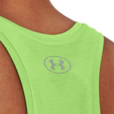 Under Armour Canotta Tech Tank Twist Donna Verde | NonSoloSport