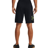 Under Armour Shorts Tech Graphic Uomo Nero Giallo | NonSoloSport