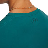 T-Shirt Uomo Under Armour Left Chest Logo Verde | NonSoloSport