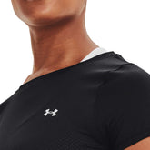 Under Armour T-Shirt Ua Hg Armour Ss Donna Nero | NonSoloSport