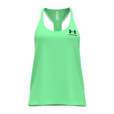 Canotta Donna Under Armour Lettering Verde | NonSoloSport