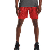 Under Armour Short Woven Emboss Uomo Rosso | NonSoloSport