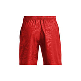 Under Armour Short Woven Emboss Uomo Rosso | NonSoloSport