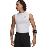 T-Shirt Uomo Under Armour Compression Heat Gear Super Light Bianco | NonSoloSport