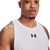 Under Armour Canotta Ua Baseline Uomo Bianco | NonSoloSport