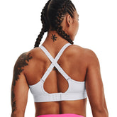 Under Armour Top Infinity Covered Mid Donna Bianco | NonSoloSport