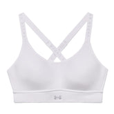 Under Armour Top Infinity Covered Mid Donna Bianco | NonSoloSport