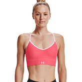 Under Armour Reggiseno sportivo UA Infinity Low Covered Sports Donna Rosa | NonSoloSport