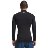 Under Armour T-Shirt Lupetto Stretch Warm Uomo Nero | NonSoloSport