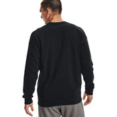 Under Armour Maglia UA Rival Fleece Alma Mater Crew Uomo Nero Grigio | NonSoloSport