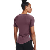 Under Armour T-Shirt UA RUSH Mesh Donna Viola | NonSoloSport
