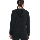 Under Armour Felpa Rival Terry Full Zip Donna Nero | NonSoloSport