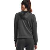 Under Armour Felpa Rival Terry Fz Donna Grigio | NonSoloSport