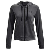 Under Armour Felpa Rival Terry Fz Donna Grigio | NonSoloSport
